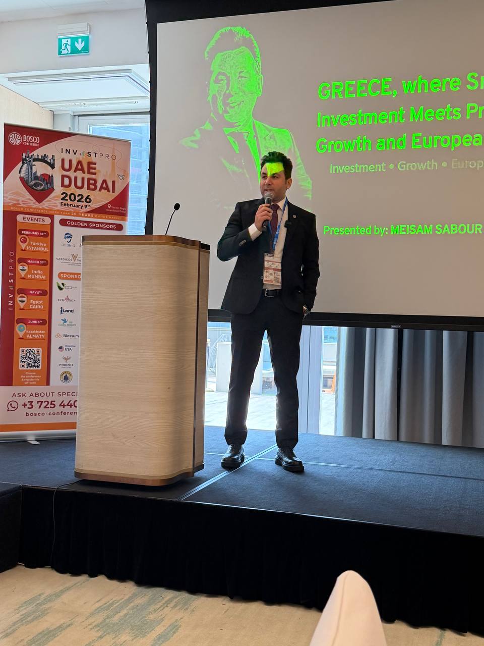 Dr MEISAM SABOUR's Speech in Bosco Conference